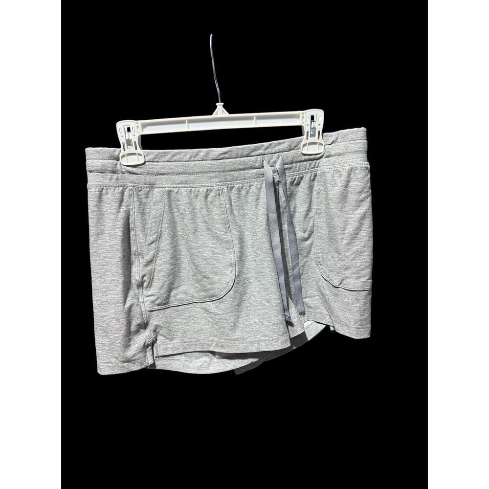 90 degree by reflex athletic women gray shorts szL
